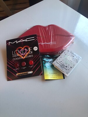 MAC Best Makeup kit RED, New With Box & Pouch, 4 pieces Gift Set