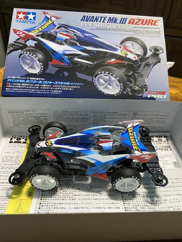 ミニ四駆完成品　MSフレキ　AVANTE MK.Ⅲ AZURE ミニ四駆 完成品 アバンテ mkⅢ アズール MSフレキ - メルカリ