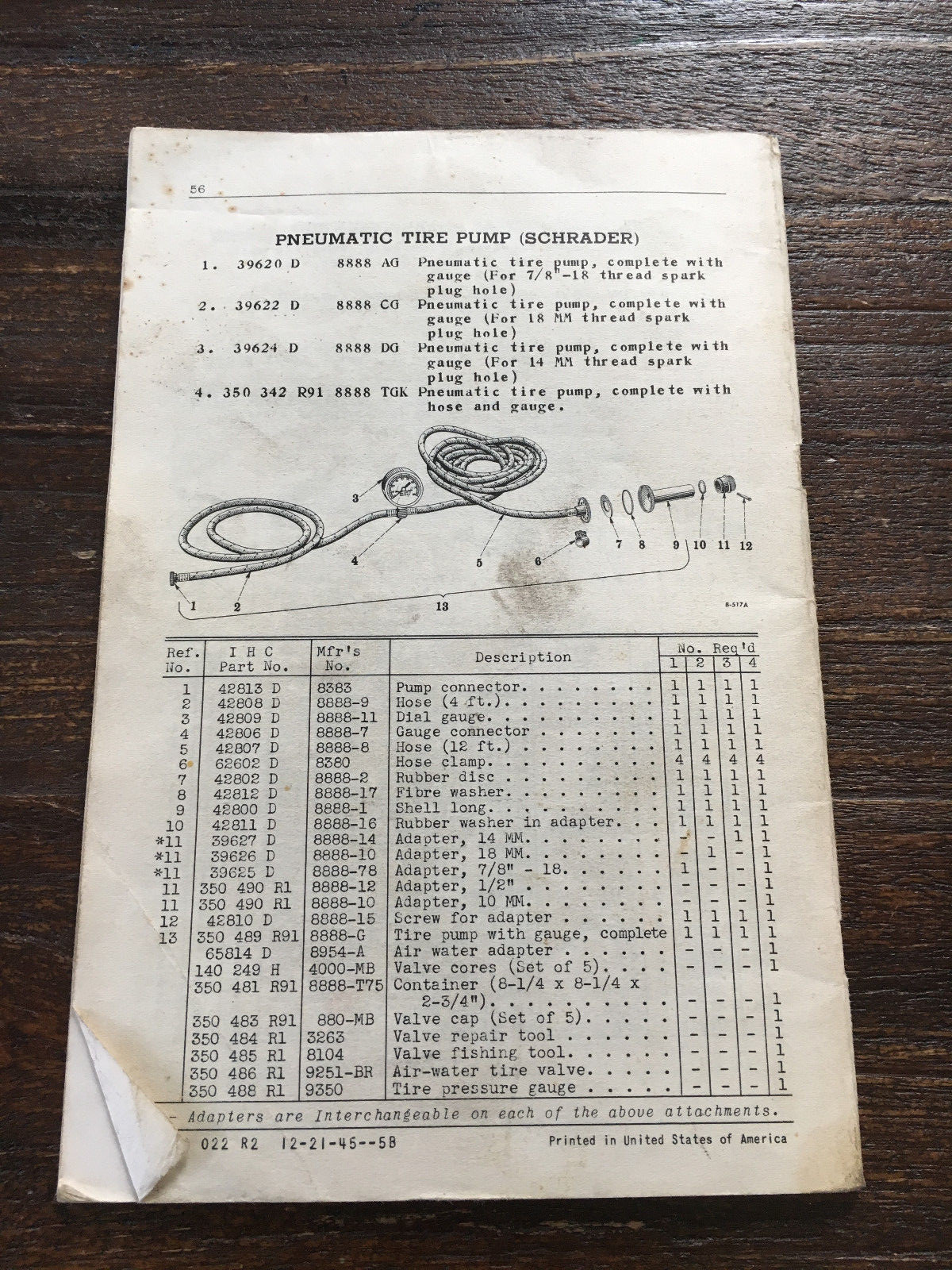 IHC W-9 Series Antique Tractor Manual Special Attachments John Deere Oliver Case
