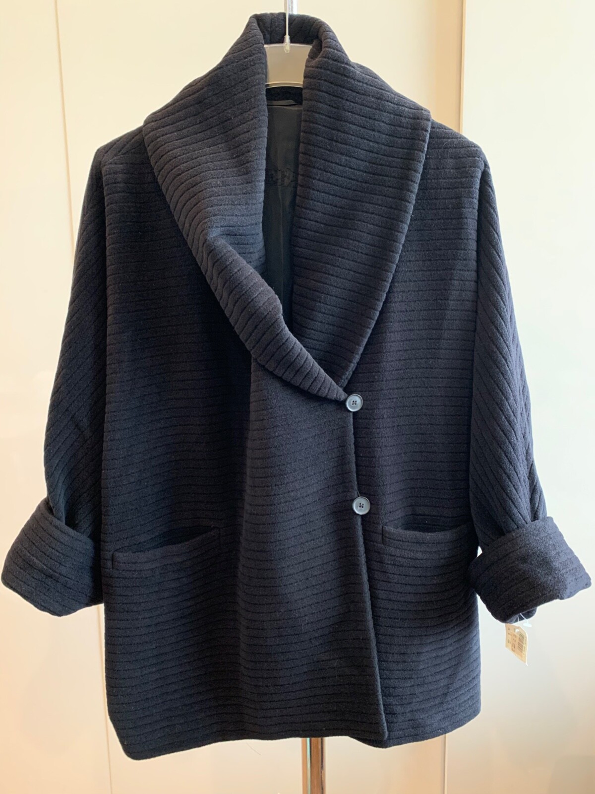 kaval カヴァル／pea coat (black) Cathedral kaval カヴァル／pea coat (black) Cathedral（kaval at