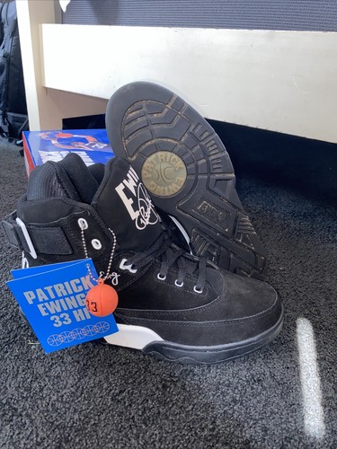 Купить Ewing Athletics Black Suede 