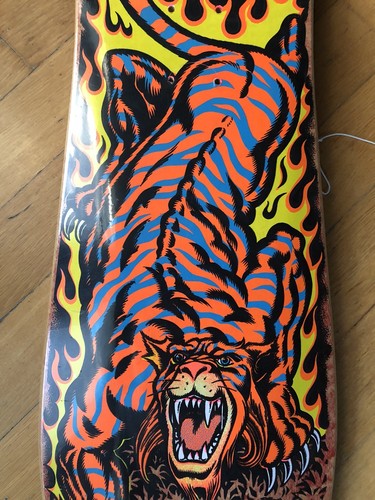 Santa Cruz Steve Alba Tiger Vintage Nos Skateboard Roskopp Jason Kendal Conroy