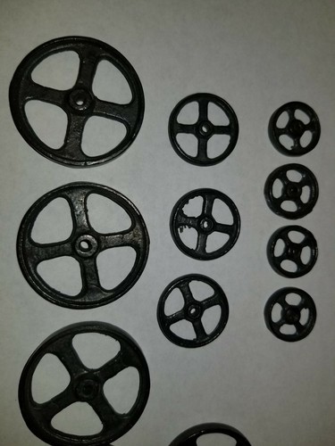 14 vehicle Cart Wheels vintage antique Hard to find lot