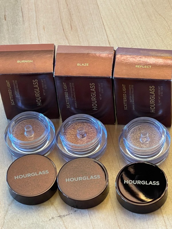 HOURGLASS SCATTERED LIGHT GLITTER EYESHADOW FULL SIZE 3.5g PICK YOUR