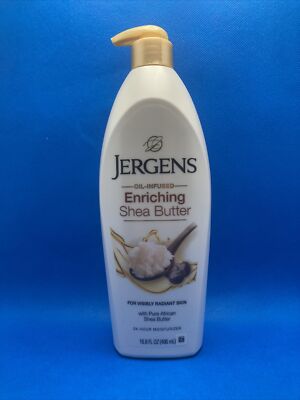 Jergens Shea Butter Skin Enriching Moisturizer 16.8 Oz Free Shipping