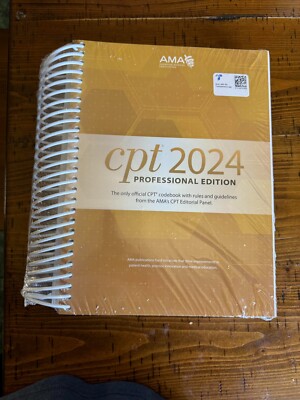 CPT Professional 2024 by American Medical Association (2023, Trade Paperback)