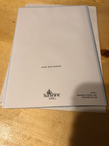 VNTG Sunshine Line “While You Are I’ll” Greeting Card-New