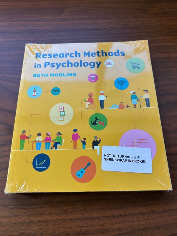 Research Methods in Psychology - Morling - 5E (5th Edition)
