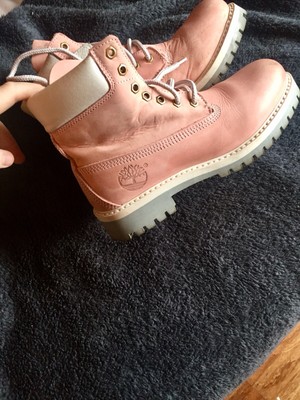 botas timberland mujer color rosa