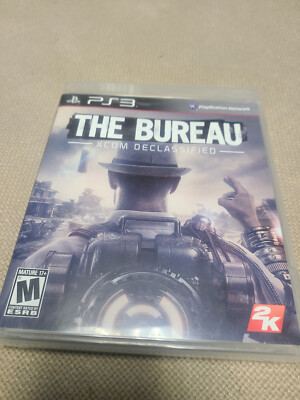 The Bureau XCOM Declassified Sony PlayStation 3 PS3 w/Manual Tested CIB Complete