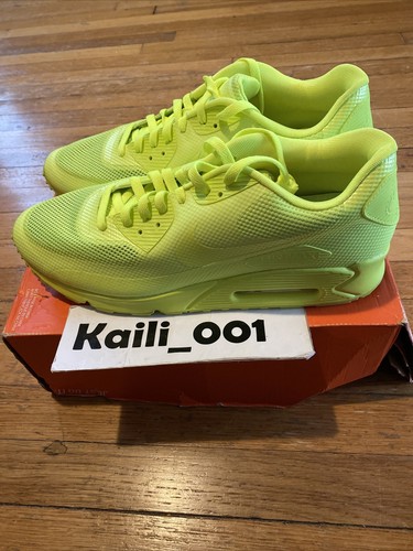 Nike Air Max 90 Hyperfuse Size 14 Volt Solar Red Independence Day B | eBay