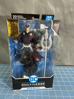 DC Comics|Multiverse|McFarlane Gold Label 7'' Figure|Ocean Master|Sealed
