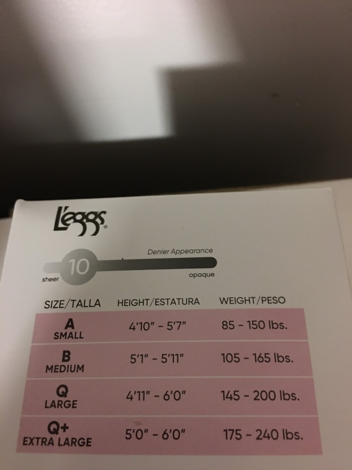 Q BLACK MIST L'EGGS SILKEN MIST ULTRA SHEER LEG CONTROL TOP SHEER TOE TIGHTS 2PK