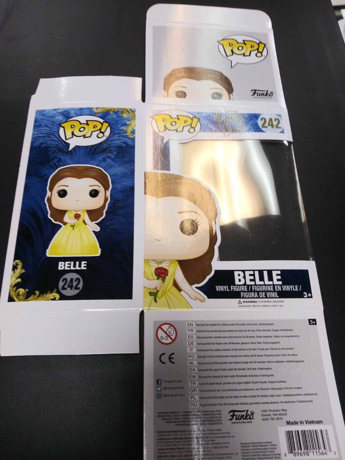 ★Belle★ Funko POP! Movies Belle Disney's Beauty & the Beast Figure