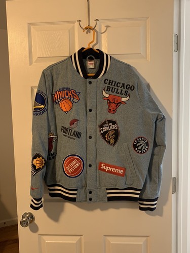 supreme nike nba warm up jacket