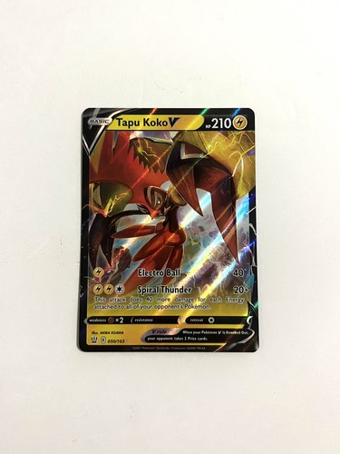 Tapu Koko V Ultra Rare - 050/163 Battle Styles - Pokemon TCG