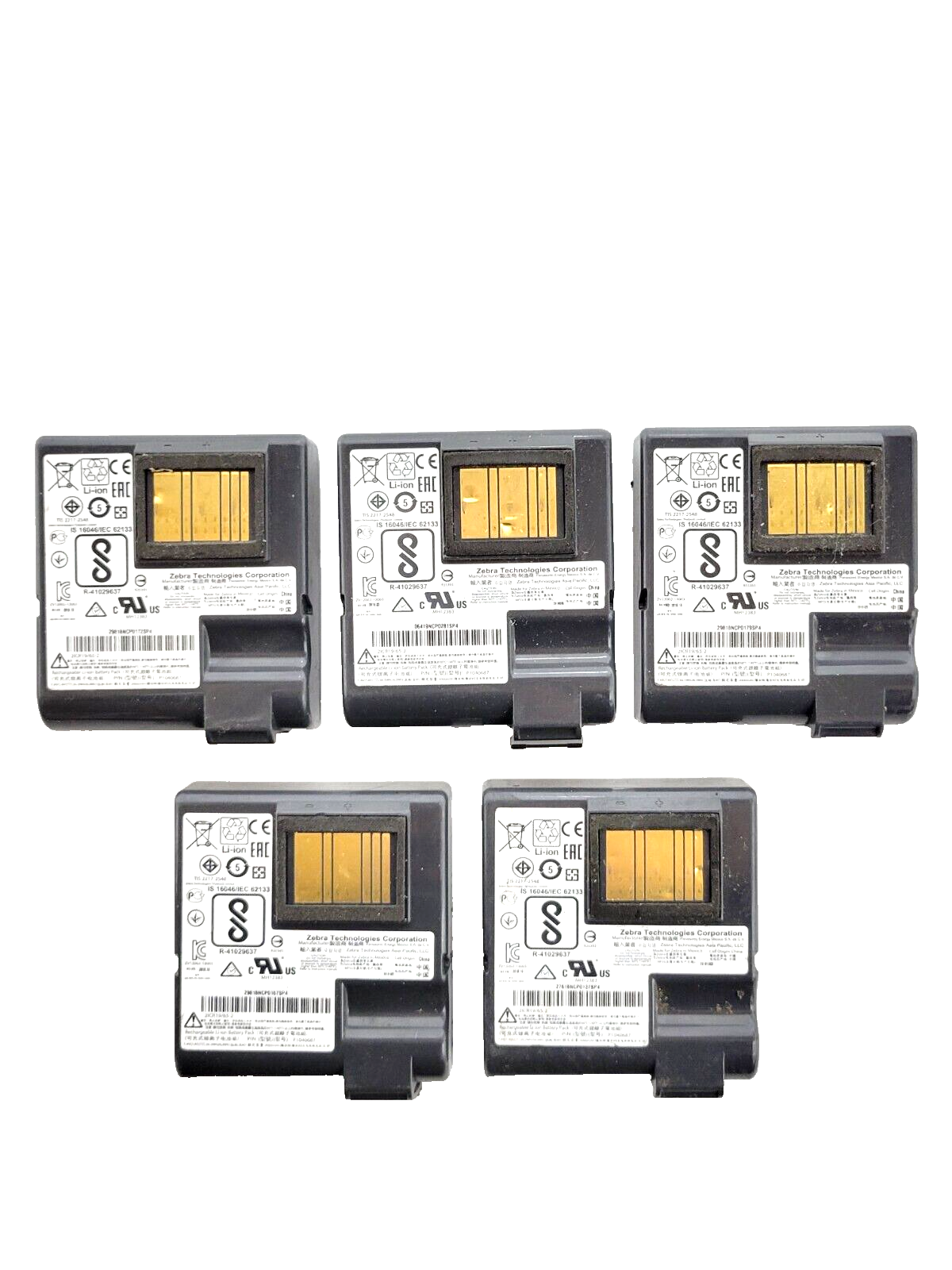 小物 CZBT Genuine Zebra Rechargeable Battery 4900mAh 36.3Wh 7.4V