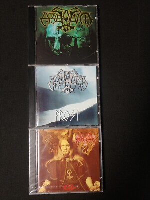 ENSLAVED - VIKINGLIGR VELDI FROST ELD - CD LOT - VG - FREE SHIPPING