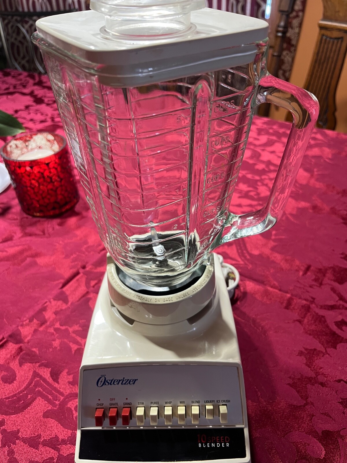 Vintage Oster Osterize Cycle Blend 10 Speed Blender Works | eBay