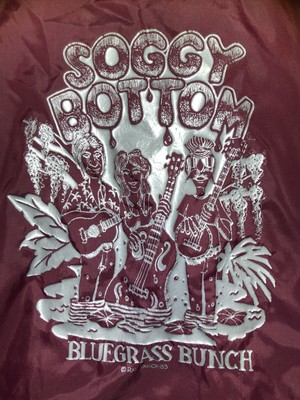 Vintage AUBURN Ray Yanick Jacket L Soggy Bottom Bluegrass Bunch 1983 **Flaws**
