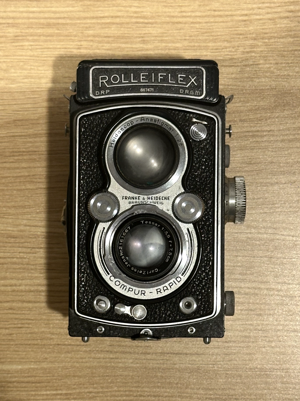 Rolleiflex Tessar Rollei SU120233 T 7.5 ☆訳あり大特価