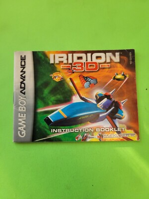 Ironman -3D- Game Boy Advance Manual Only