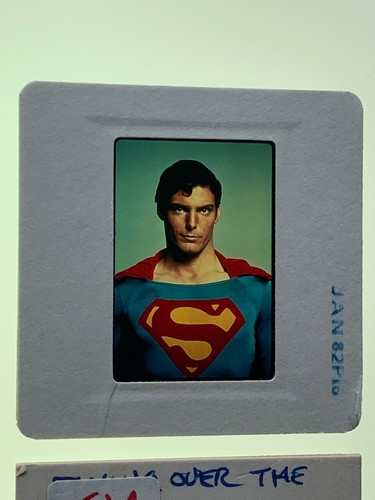 4 Superman Movie 35mm Photo Slides Christopher Reeve DC Comics Vintage Lot #5