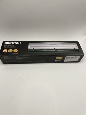 Bostitch Three-Hole Punch - Black/Silver