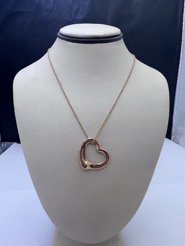 ネックレス・ペンダント Tiffany&Co. 10660084 ELSA PERETTI OPEN HEART PENDANT 22mm TIFFANY & CO. ELSA PERETTI OPEN HEART PENDANT 22mm 18K