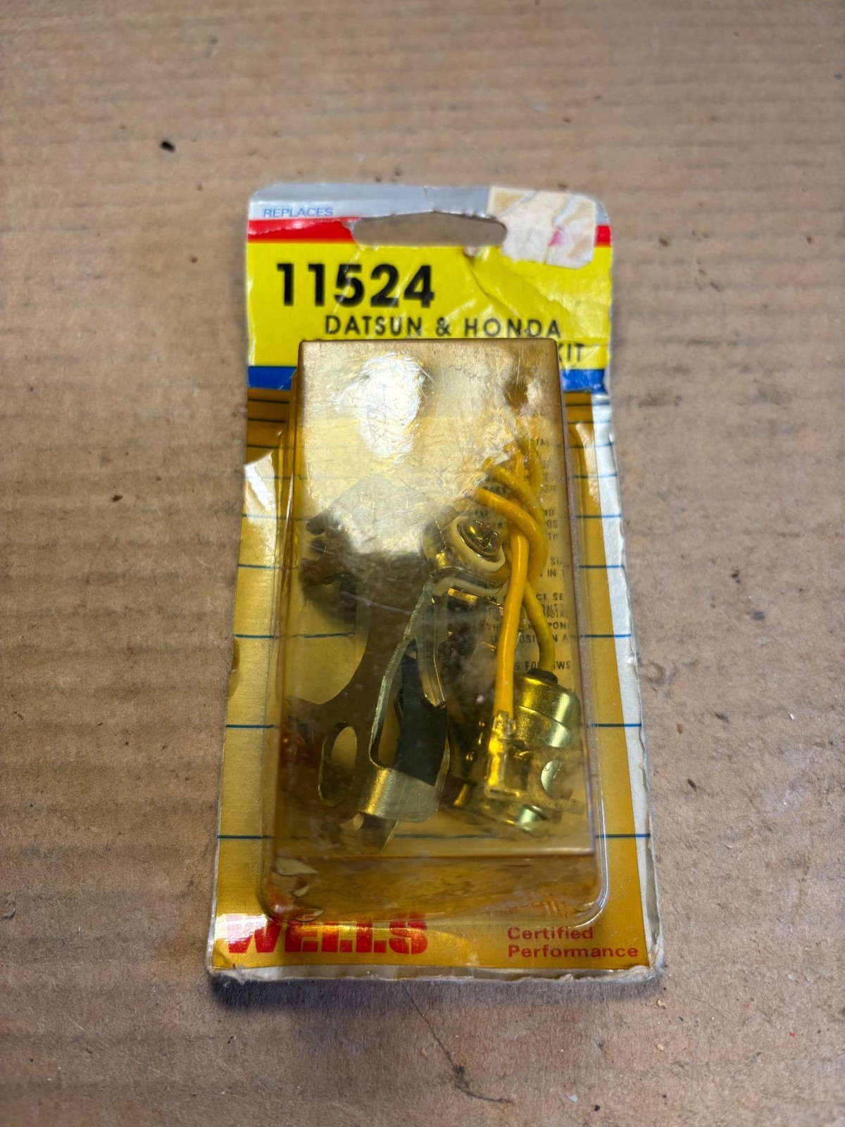 1974-1980 Datsun Honda points and condenser Wells 11524
