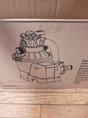 Intex Sand Pool Filter Pump 126643 EG  Krystal Clear SF 90110-1
