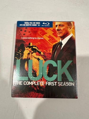 Luck: The Complete First Season (Blu-ray , 2012, 3-Disc Set