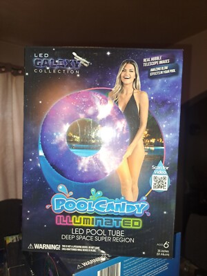 Pool Candy Illuminated LED Pool Tube. 36'' Deep Space Super Region.