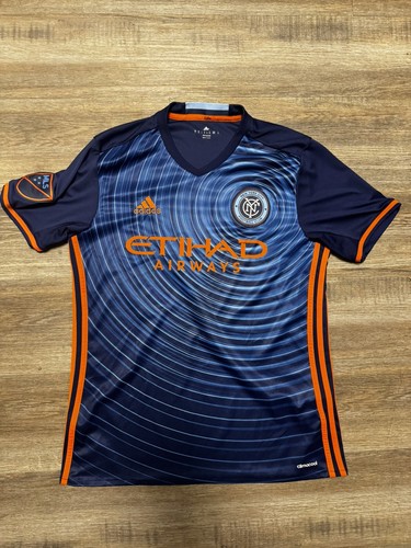 【adidas】ゲームシャツ　newyork fc 2015 New Official Adidas New York City FC 2015 Away Jersey