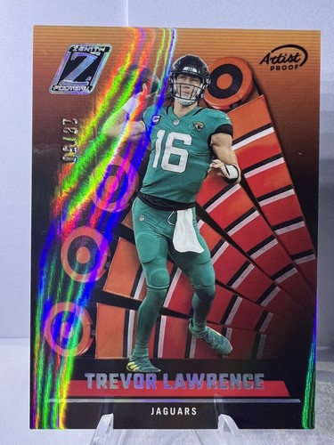 2022 Panini Zenith #58 SSP 38/50 Purple Trevor Lawrence