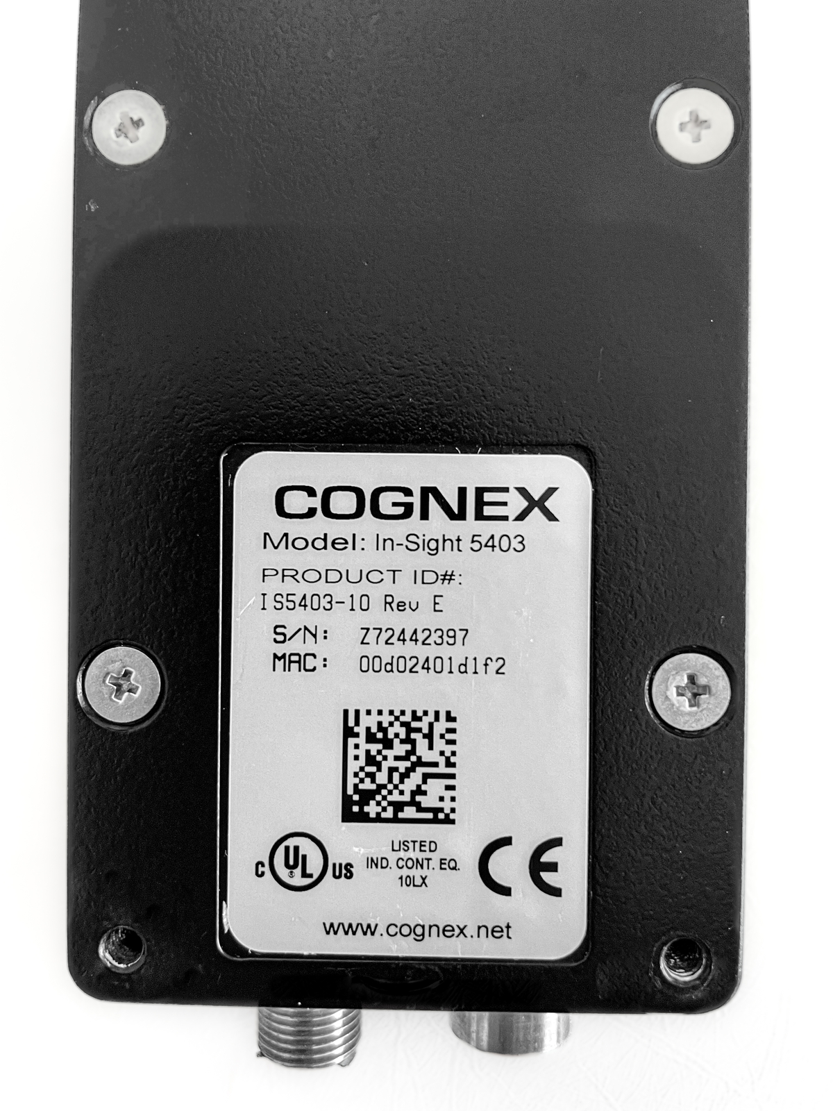 Cognex IS5403-10 Camera PatMax Enabled In-Sight insight 5403 800-5830-4R A - Picture 3 of 6