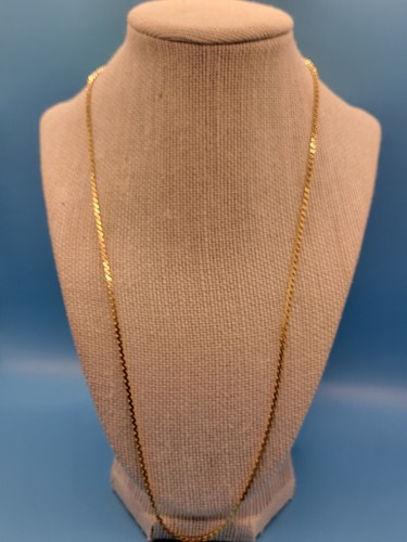 アクセサリー UNUSED K10 FLAT LINK CHAIN NECKLACE 25ss UNUSED K10 FLAT LINK CHAIN NECKLACE 25ss