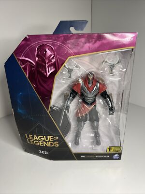 League of Legends The Champion Collection Zed 6'' Action Figure 1st Edition New