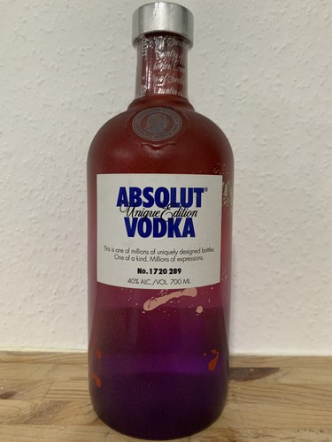 Absolut Vodka Unique Edition - 700ml - Rarität
