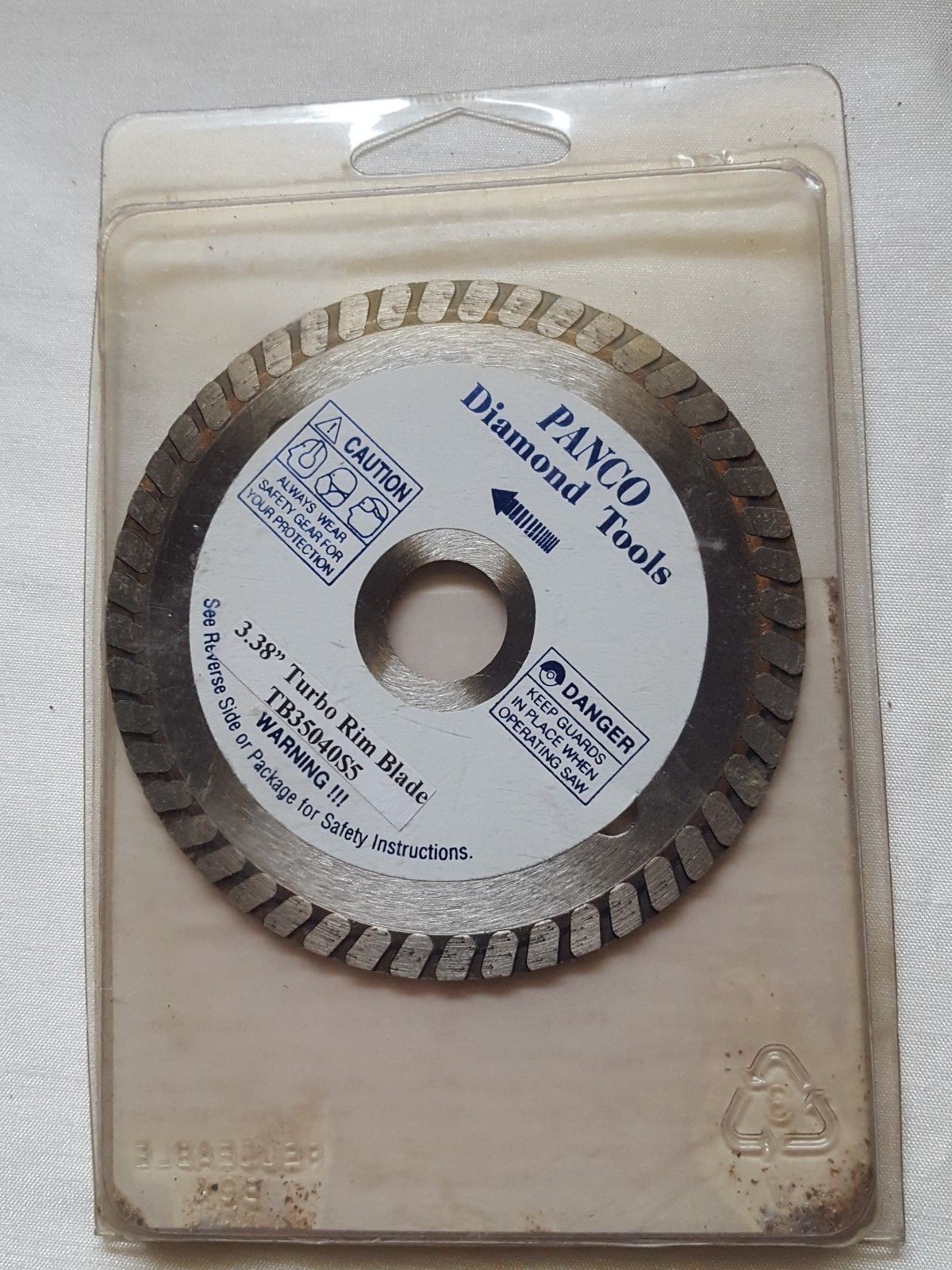 Panco Diamond Tools 3.38 Turbo Rim Blade