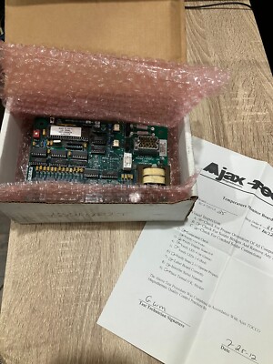 Ajax Tocco Magnethermic Temperature Monitor Board 72011A25 New