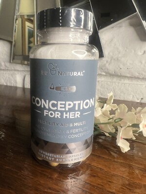 EU Natural Conception For Her, Fertility Aid & Multi Aid Ovulation  60 Capsules