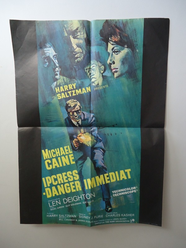Michael Caine/Ipcress File/Ipcress Danger Immediat/Fj24/Affiche 60x80