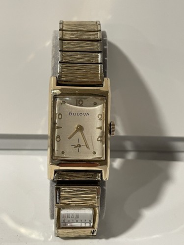 bulova 10k gold filled watch unisex | eBay