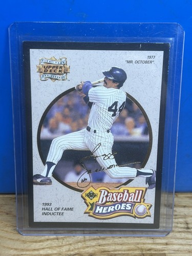 1993 Upper Deck Reggie Jackson Baseball Heroes #A9 NY