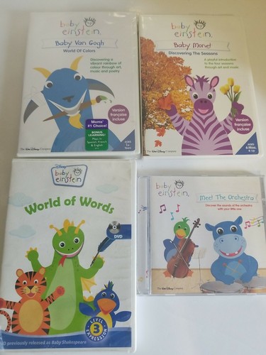 Baby Einstein Series 3 educational Dvd 1 Cd | eBay