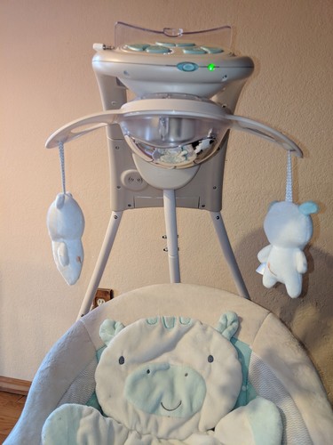 Used once baby swing