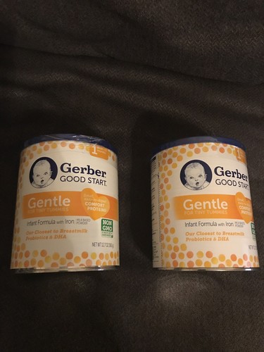 Gerber Good Start Gentle Baby Formula Non-GMO 12.7oz 2 Cans Expire 05/19 & 07/19