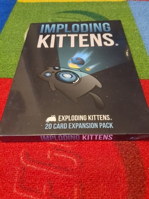 Imploding Kittens Exploding Kittens 20 Card Expansion Pack New Sealed 