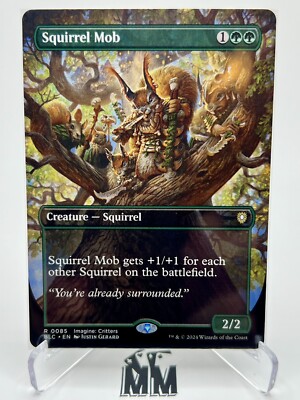 Squirrel Mob - BORDERLESS - CMR: Bloomburrow - NM MTG *0085*